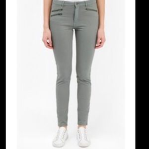 French Connection Tribal Green Super Skinny Lilly